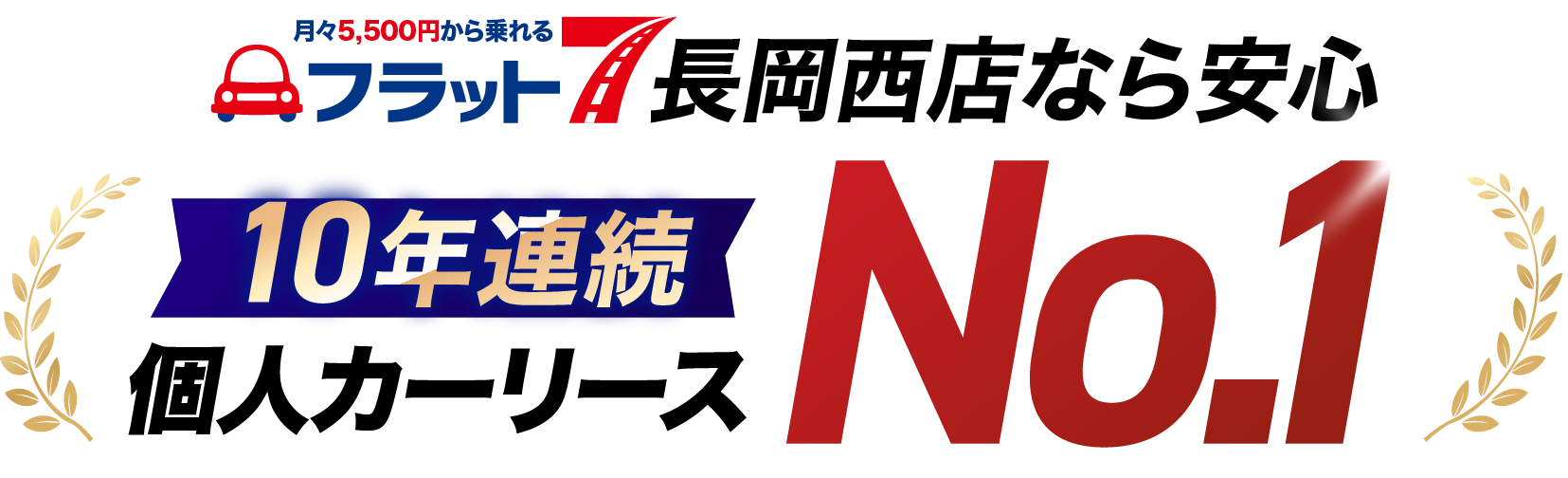 8年連続カーリースNo.1