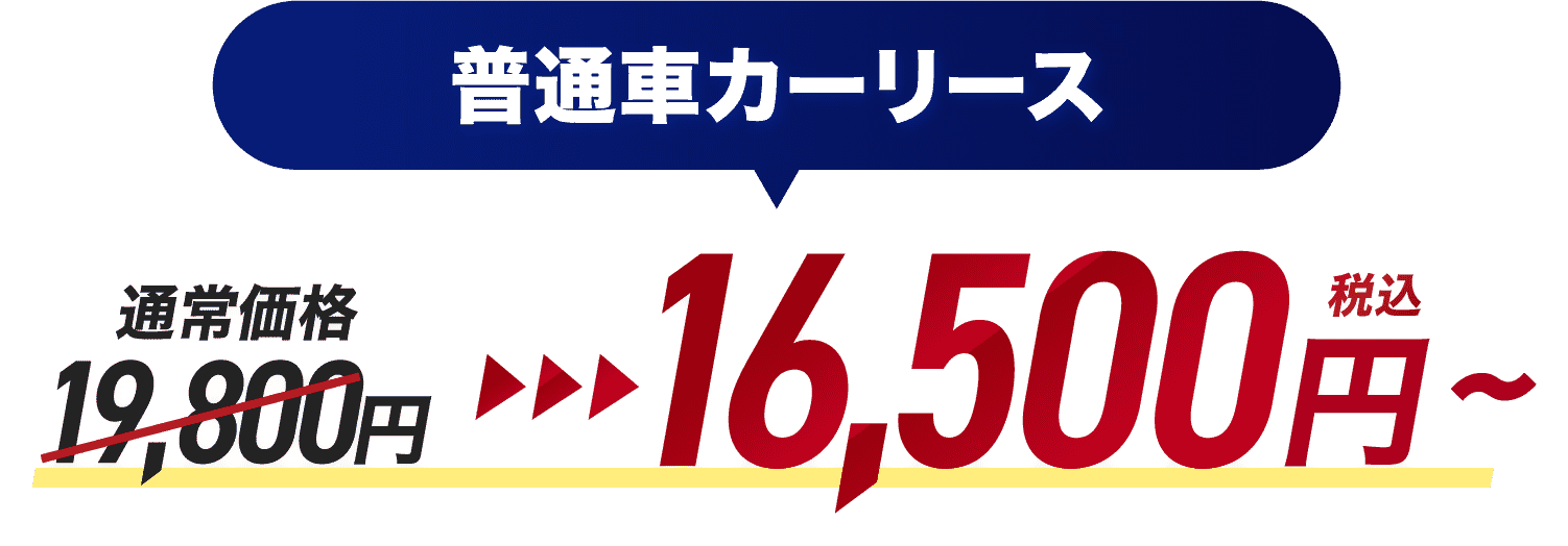 普通車カーリース
